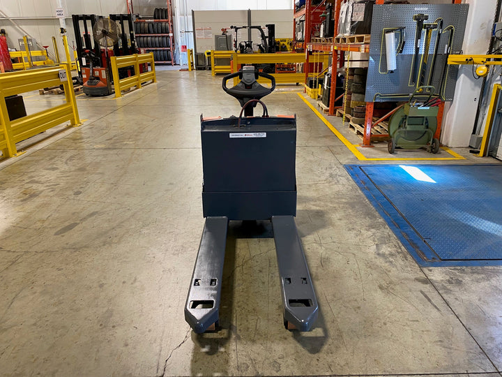Used forklift for sale in Ajax | 2021 TOYOTA 4,500 LB Electric Walkie Pallet Truck | Model: 8HBW23