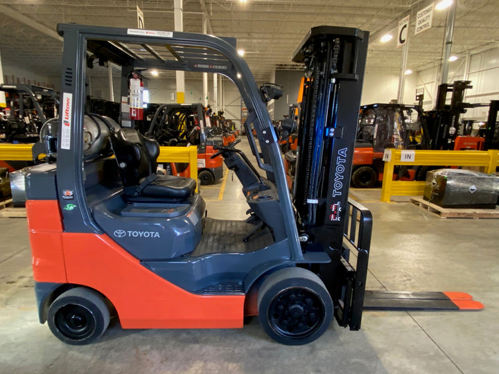 Used forklift for sale in Vaughan | 2021 TOYOTA 5,000 LB IC Cushion Forklift | Model: 8FGCU25