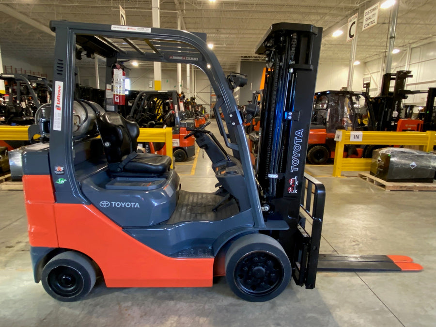 Used forklift for sale in Vaughan | 2021 TOYOTA 5,000 LB IC Cushion Forklift | Model: 8FGCU25