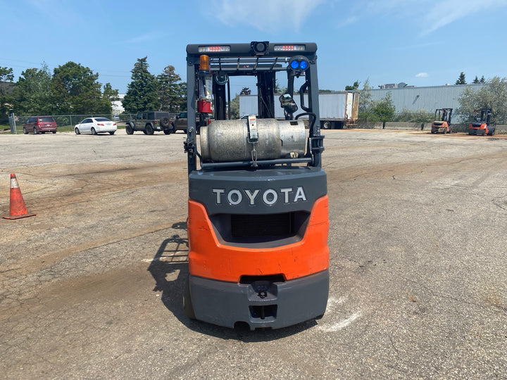Used forklift for sale in Kitchener | 2021 TOYOTA 5,000 LB IC Cushion Forklift | Model: 8FGCU25