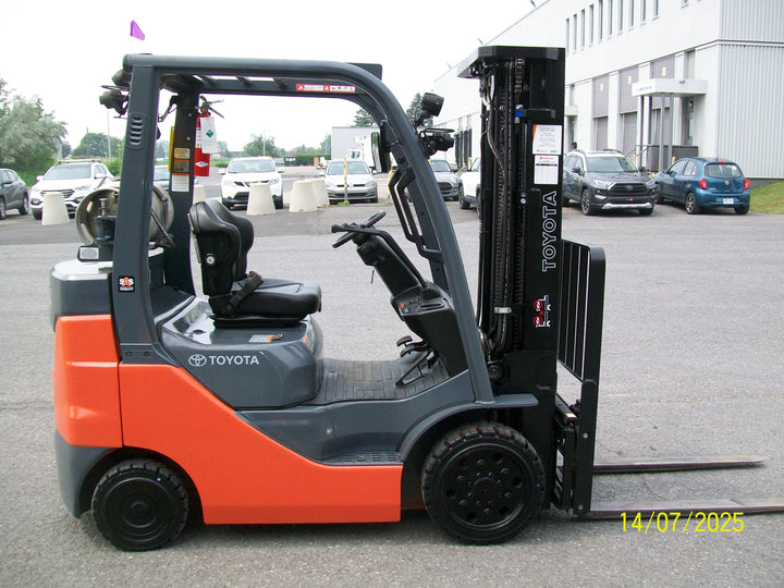 Used forklift for sale in Boucherville | 2021 TOYOTA 5000 LB IC Cushion Forklift | Model: 8FGCU25