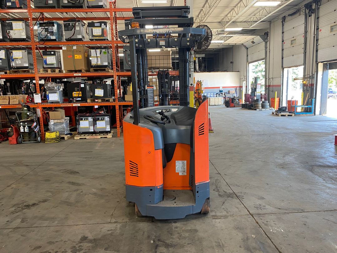 Used forklift for sale in Kitchener | 2019 TOYOTA 3,500 LB Electric Reach Truck | Model: 9BR183M241