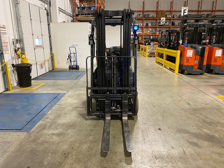 Used forklift for sale in Kitchener | 2023 TOYOTA 3,500 LB 3-Wheel Electric Forklift Longbox | Model: 8FBEH18U
