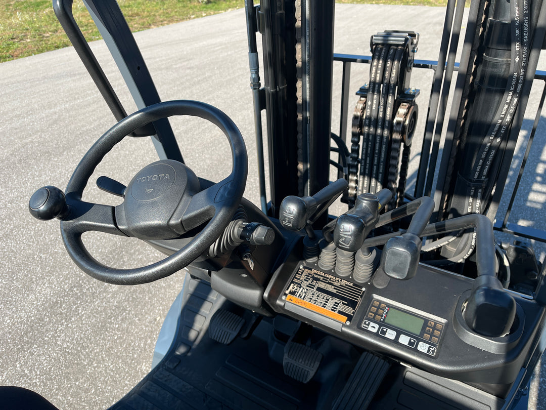 Used forklift for sale in Kitchener | 2021 TOYOTA 6,000 LB IC Cushion Forklift | Model: 8FGCU30
