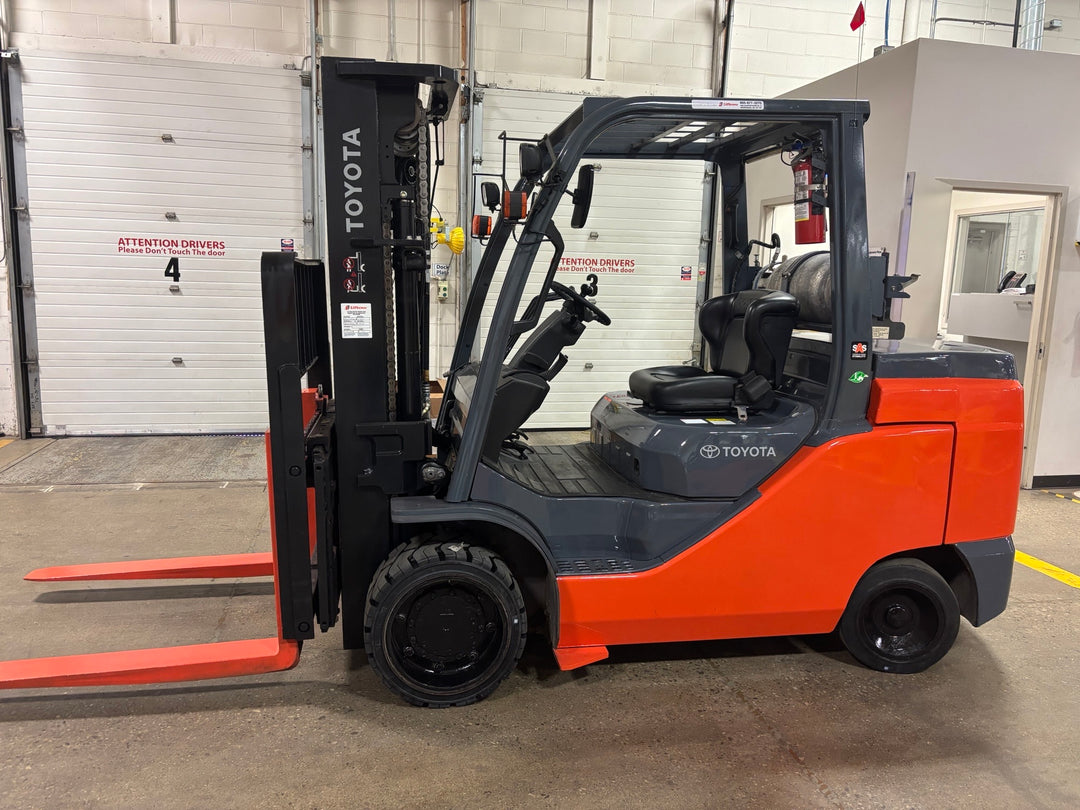 Used forklift for sale in Toronto | 2019 TOYOTA 12,000 LB IC Cushion Forklift | Model: 8FGC55U
