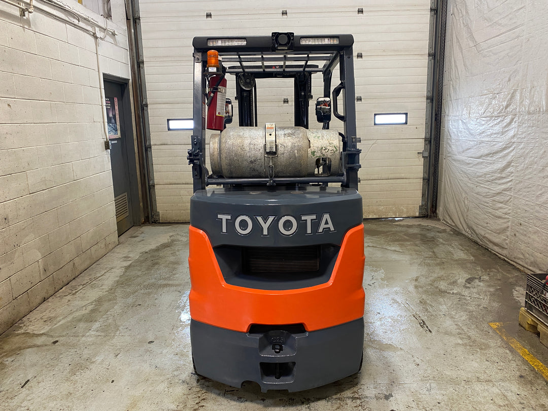 Used forklift for sale in Barrie | 2021 TOYOTA 5,000 LB IC Cushion Forklift | Model: 8FGCU25