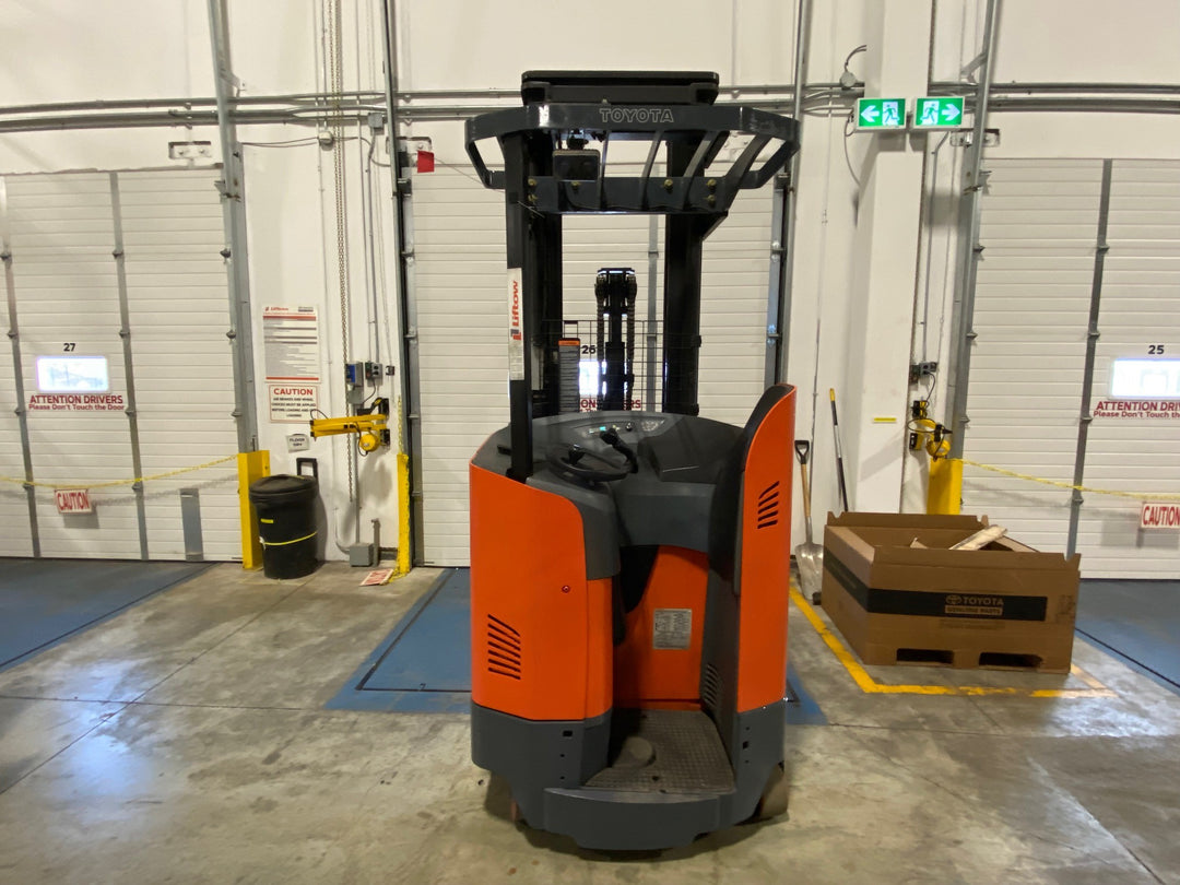 Used forklift for sale in Ajax | 2018 TOYOTA 3,500 LB Electric Reach Truck | Model: 9BR183M241