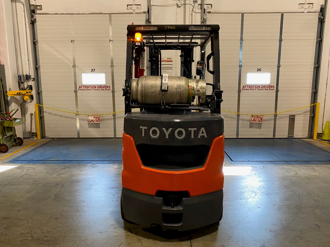 Used forklift for sale in Ajax | 2021 TOYOTA 5,000 LB IC Cushion Forklift | Model: 8FGCU25