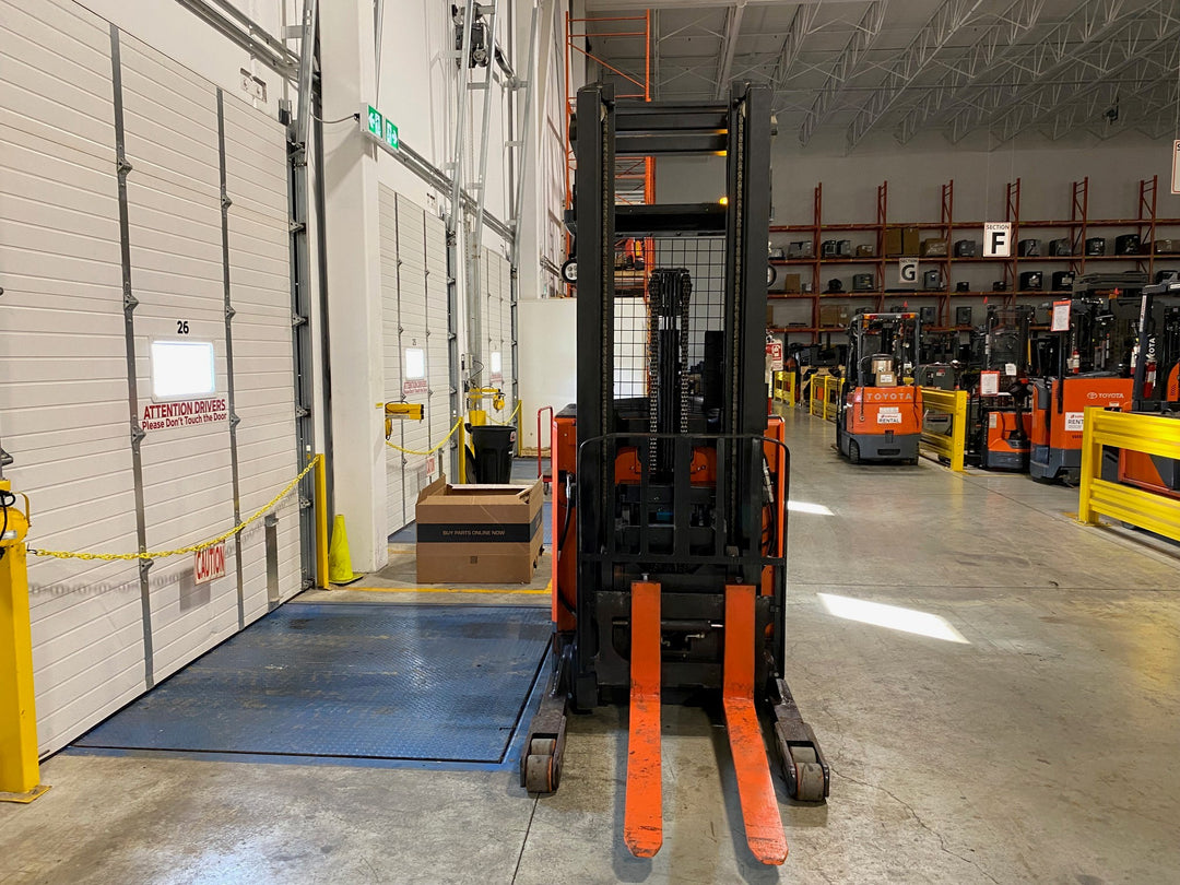 Used forklift for sale in Kitchener | 2017 TOYOTA 3,500 LB Electric Reach Truck | Model: 9BR183M241