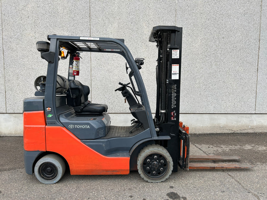 Used forklift for sale in Vaughan | 2021 TOYOTA 6000 LB IC Cushion Forklift | Model: 8FGCU30
