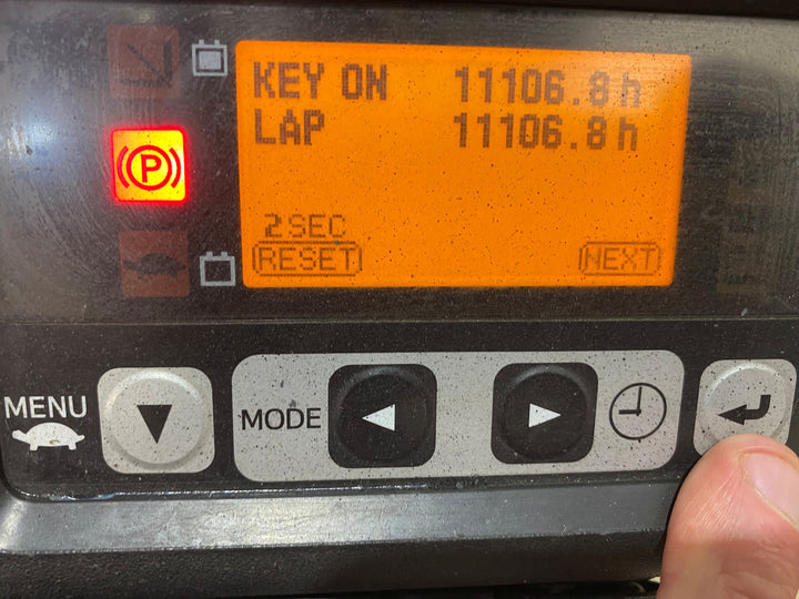 Used forklift for sale in Barrie | 2019 TOYOTA 3,500 LB 3-Wheel Electric Forklift | Model: 8FBE18U