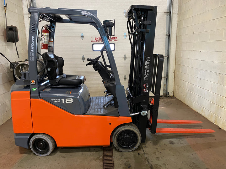 Used forklift for sale in Hamilton | 2020 TOYOTA 4,000 LB IC Cushion Forklift | Model: 8FGCSU20
