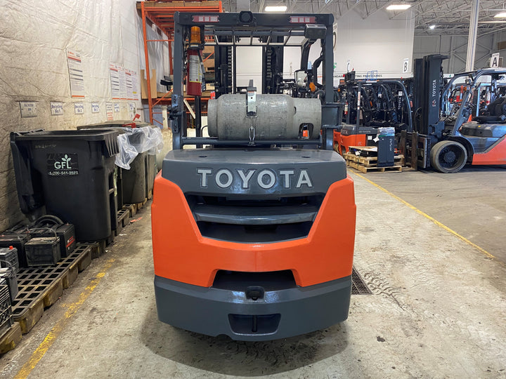 Used forklift for sale in Barrie | 2019 TOYOTA 10,000 LB IC Cushion Forklift | Model: 8FGC45U