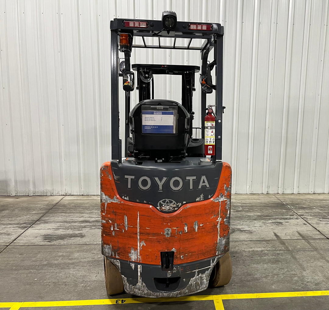 Used forklift for sale in London | 2022 TOYOTA 5000 LB Electric Cushion Forklift | Model: 8FBCU25