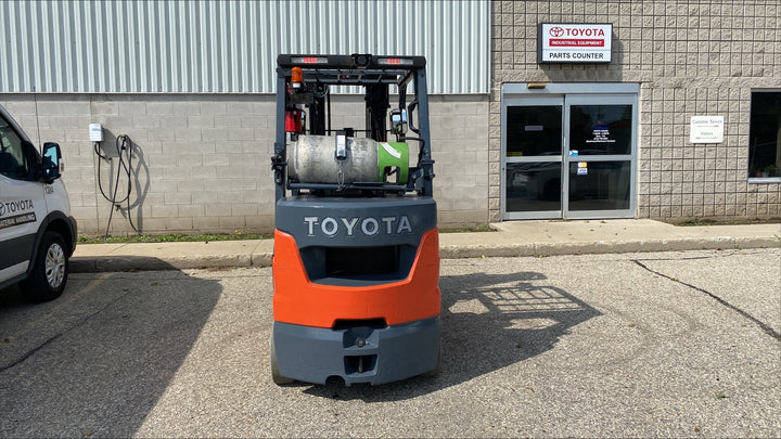 Used forklift for sale in Kitchener | 2023 TOYOTA 5,000 LB IC Cushion Forklift | Model: 50-8FGCU25
