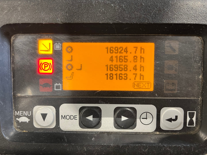 Used forklift for sale in Vaughan | 2016 TOYOTA 3,500 LB 3-Wheel Electric Forklift | Model: 8FBE18U