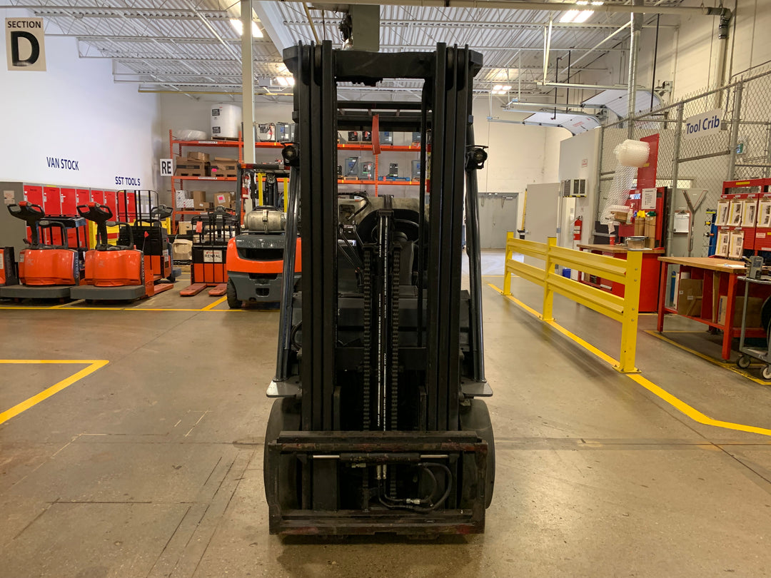 Used forklift for sale in Toronto | 2010 TOYOTA 5,000 LB IC Cushion Forklift | Model: 8FGCU25