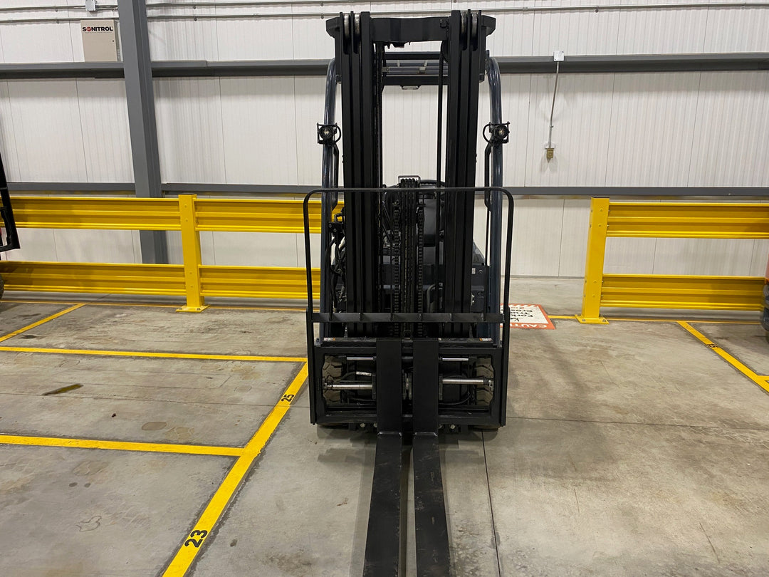 Used forklift for sale in Barrie | 2022 TOYOTA 4,000 LB 3-Wheel Electric Forklift | Model: 8FBE20U