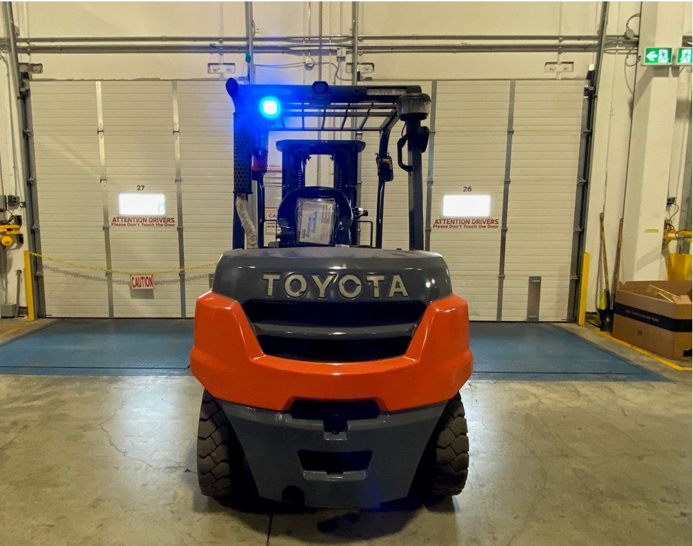 Used forklift for sale in Ajax | 2021 TOYOTA 8,000 LB Diesel Pneumatic Forklift | Model: 8FD35U