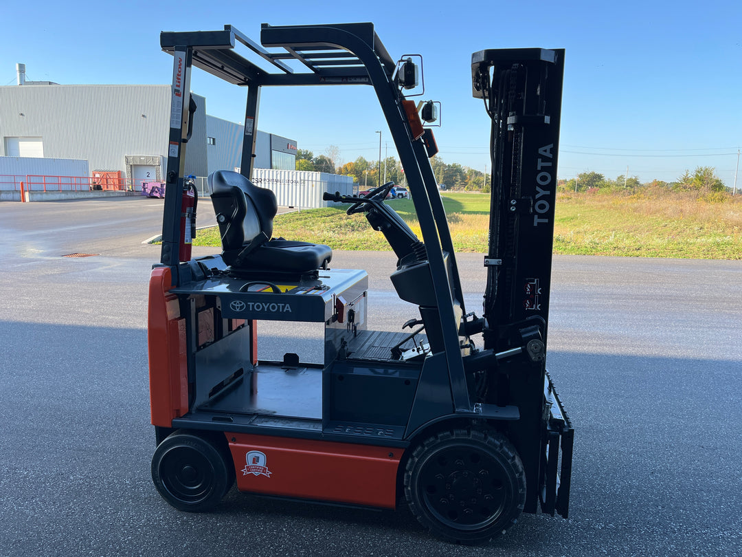 Used forklift for sale in Windsor | 2020 TOYOTA 5,000 LB Electric Cushion Forklift | Model: 8FBCU25