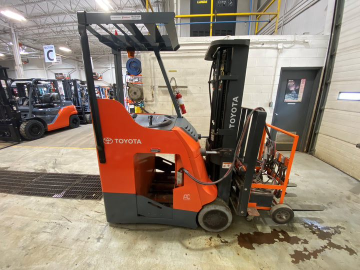 Used forklift for sale in Barrie | 2019 TOYOTA 3,500 LB Electric Standup Counterbalance | Model: 8BNCU18S188