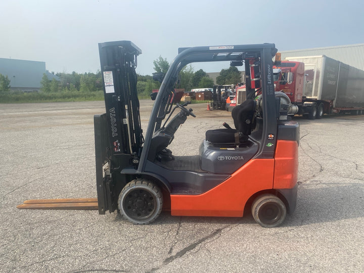 Used forklift for sale in Kitchener | 2021 TOYOTA 5,000 LB IC Cushion Forklift | Model: 8FGCU25
