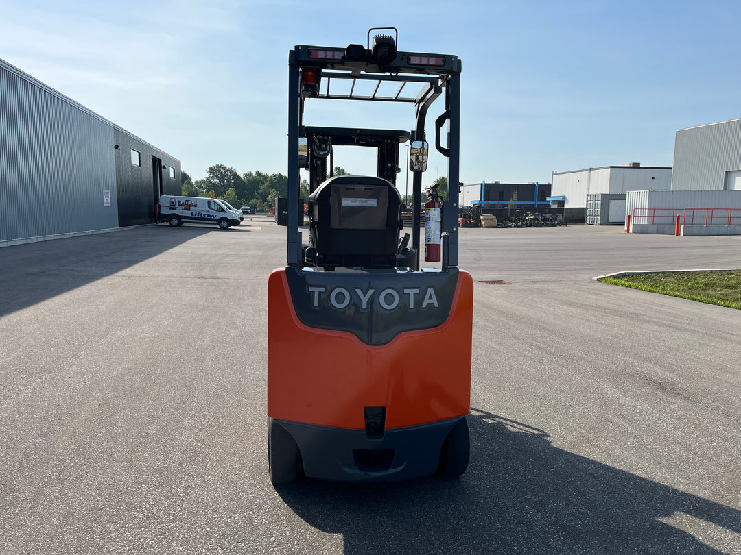 Used forklift for sale in Windsor | 2021 TOYOTA 5,000 LB Electric Cushion Forklift | Model: 8FBCU25