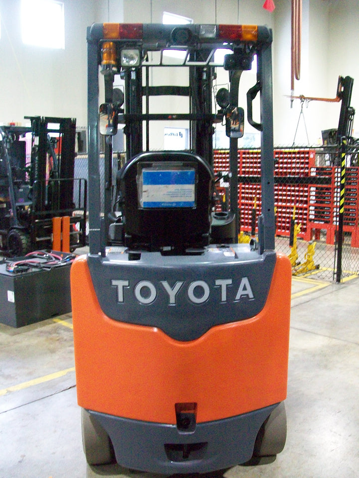 Used forklift for sale in Boucherville | 2018 TOYOTA 5000 LB Electric Cushion Forklift | Model: 8FBCU25