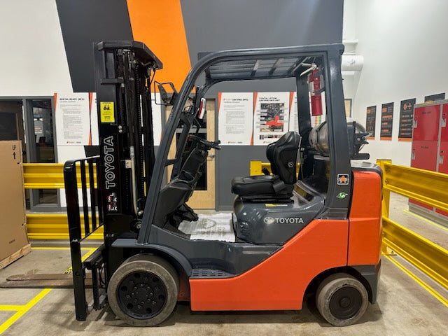 Used forklift for sale in Vermont | 2019 Toyota 5000 LBS CAP, IC TOYOTA Cushion Forklift. <div> ( More of this Model available )</div> | Model: 8FGCU25 