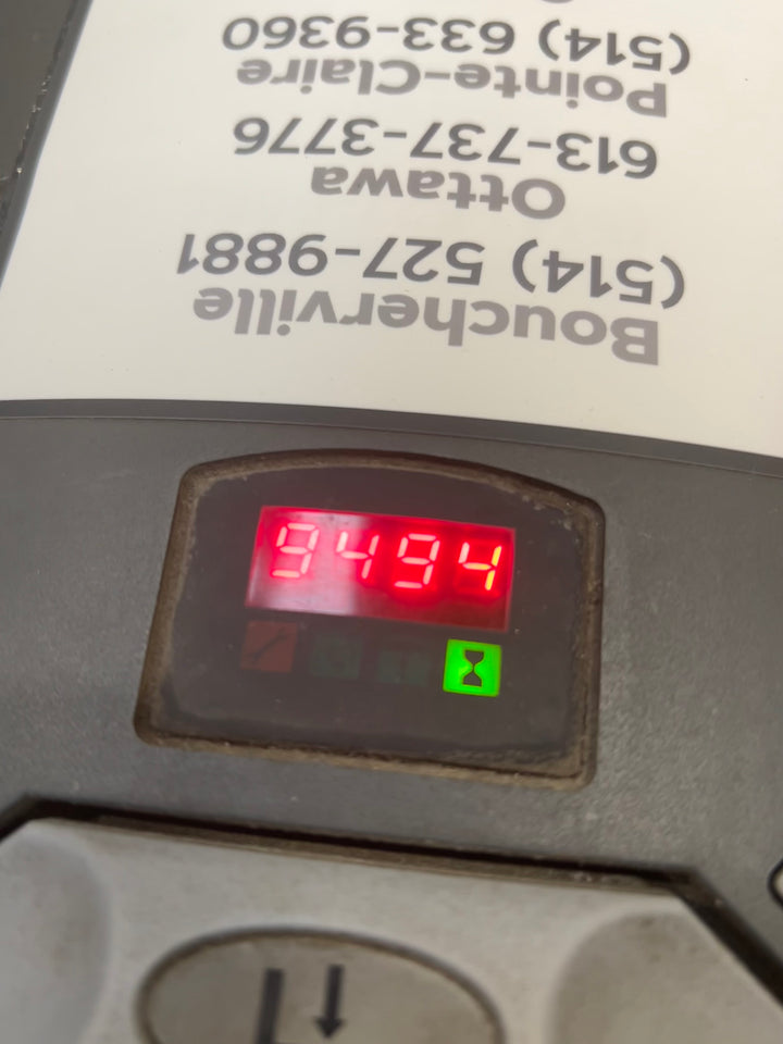 Used forklift for sale in Lachine | 2018 TOYOTA 6,000 LB Electric Walkie Rider Pallet Truck | Model: 8HBE30