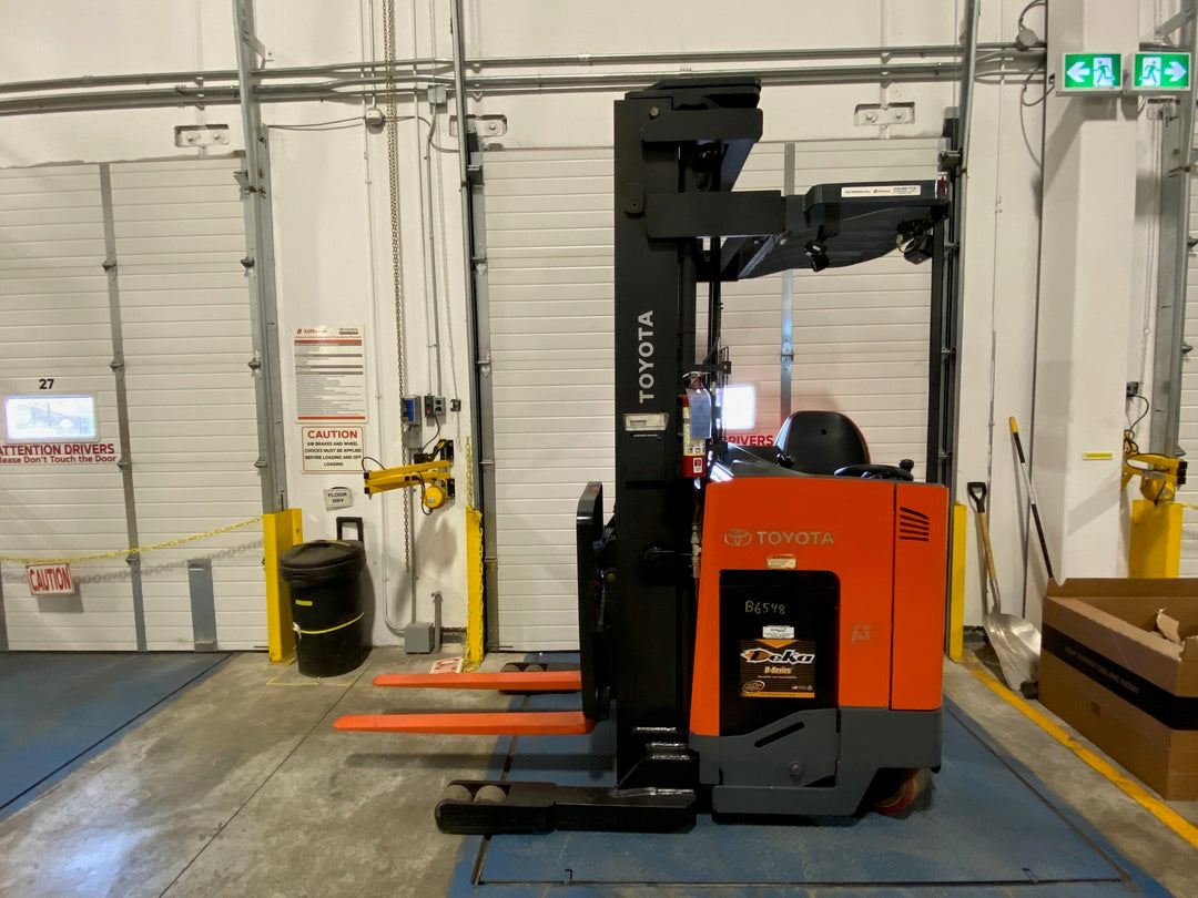 Used forklift for sale in Ajax | 2018 TOYOTA 3,500 LB Electric Reach Truck | Model: 9BR183M241