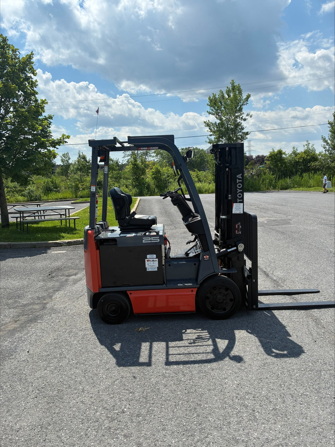 Used forklift for sale in Boucherville | 2022 TOYOTA 5,000 LB Electric Cushion Forklift | Model: 8FBCU25