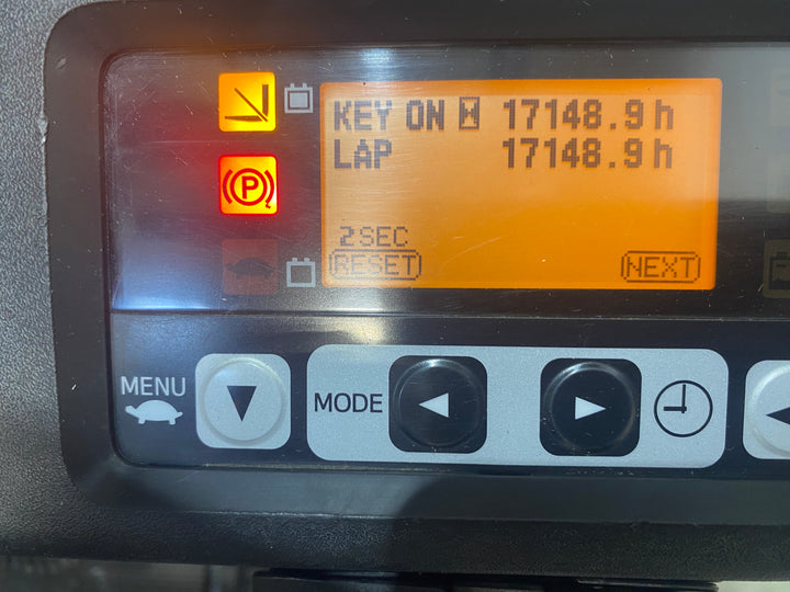 Used forklift for sale in Barrie | 2021 TOYOTA 3,500 LB 3-Wheel Electric Forklift | Model: 8FBE18U