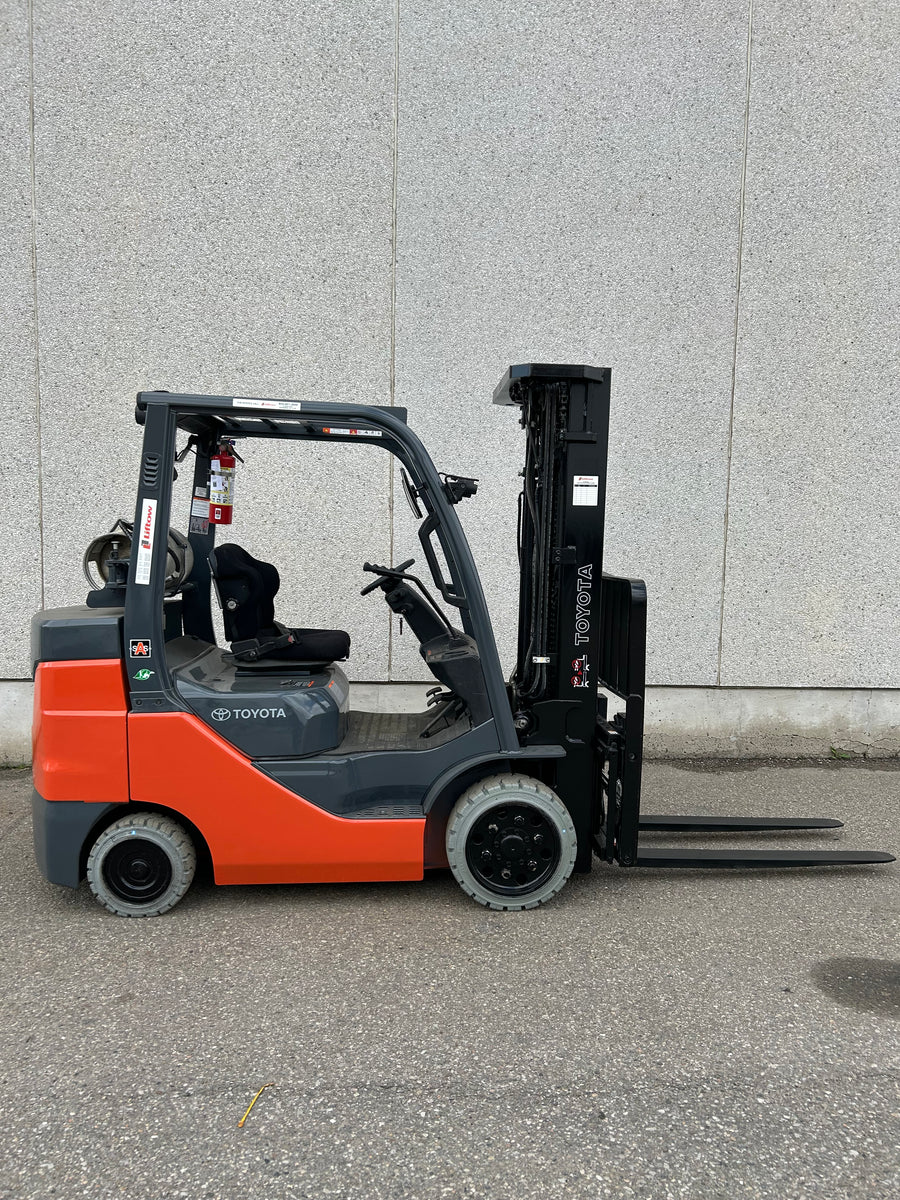 Used forklift for sale in Vaughan | 2021 TOYOTA 6,500 LB IC Cushion Forklift | Model: 8FGCU32