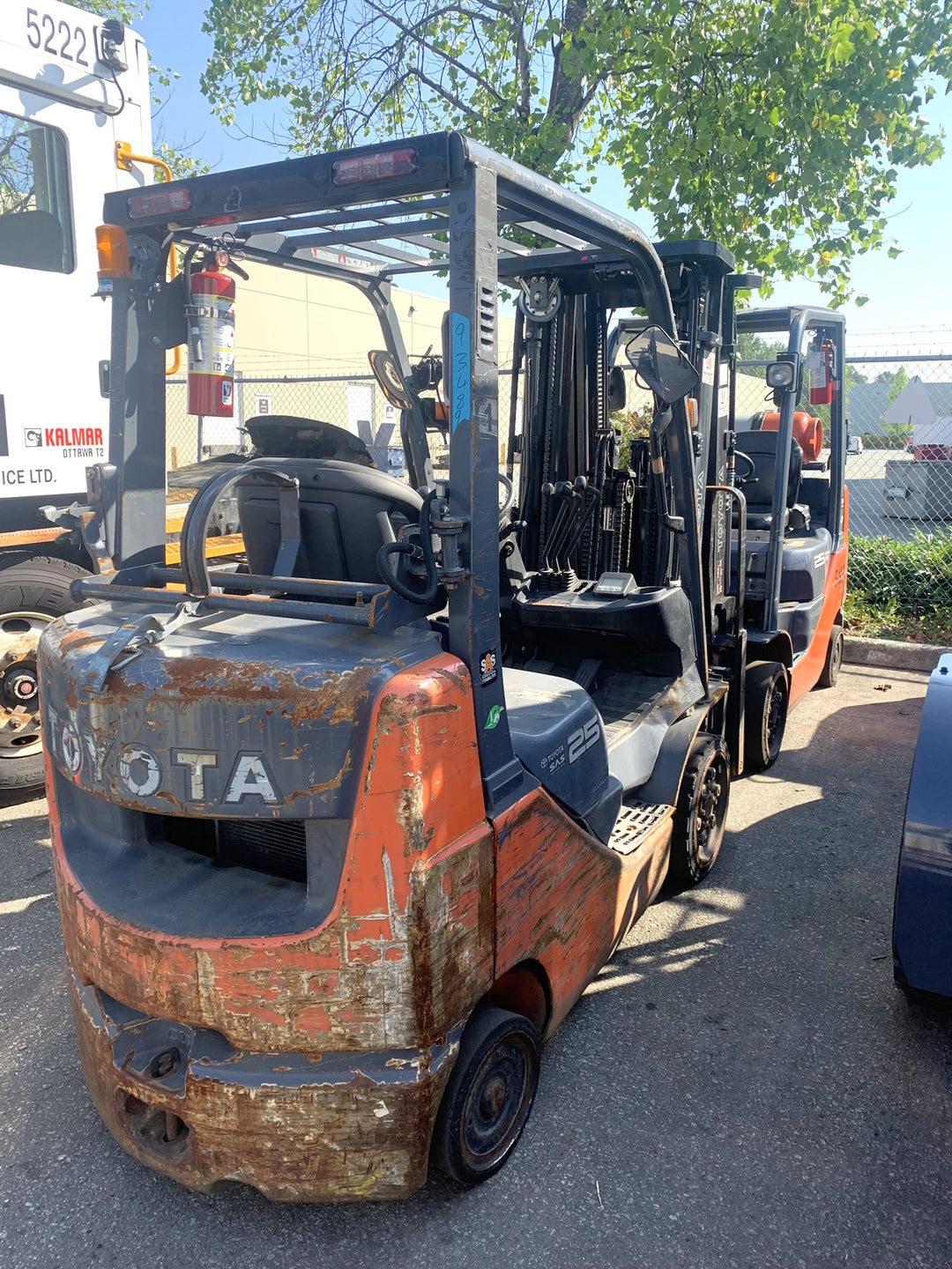 Used forklift for sale in Delta | 2018 Toyota  | Model: 8FGCU25
