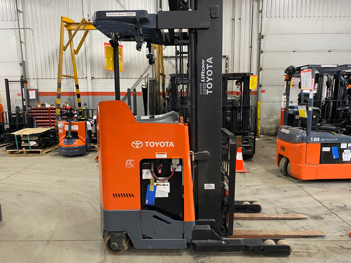 Used forklift for sale in Kitchener | 2019 TOYOTA 3,500 LB Electric Reach Truck | Model: 9BR183M241