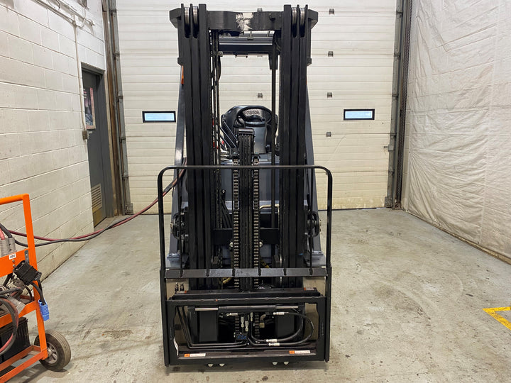 Used forklift for sale in Barrie | 2021 TOYOTA 5000 LB Electric Cushion Forklift Longbox | Model: 8FBCHU25
