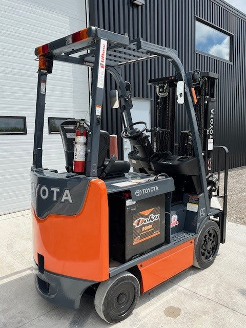 Used forklift for sale in Windsor | 2020 TOYOTA 5000 LB Electric Cushion Forklift | Model: 8FBCU25