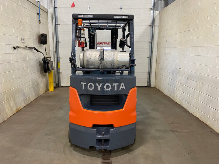 Used forklift for sale in Hamilton | 2021 TOYOTA 5,000 LB IC Cushion Forklift | Model: 8FGCU25