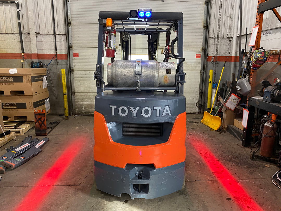 Used forklift for sale in Kitchener | 2021 TOYOTA 5,000 LB IC Cushion Forklift | Model: 8FGCU25