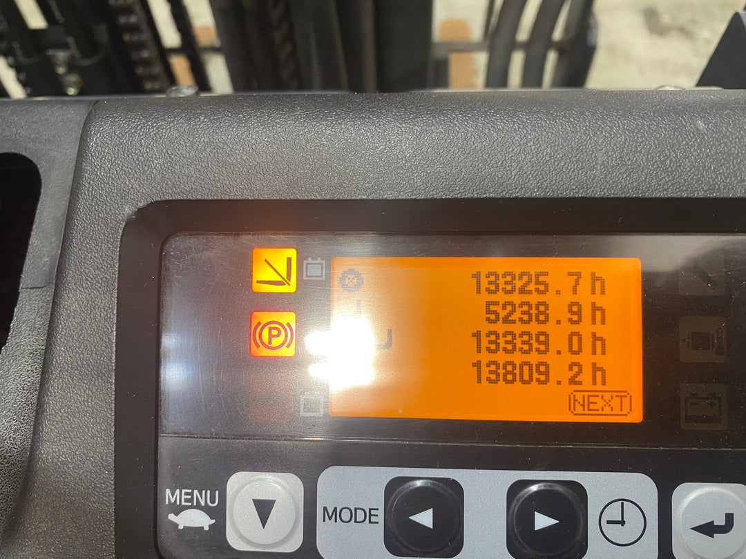 Used forklift for sale in Barrie | 2021 TOYOTA 3,500 LB 3-Wheel Electric Forklift | Model: 8FBE18U