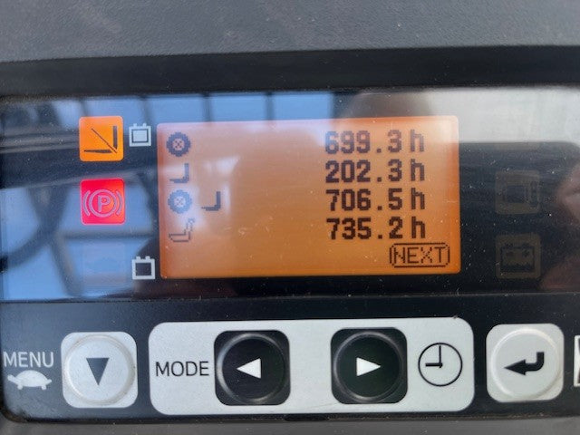 Used forklift for sale in Dartmouth | 2022 TOYOTA 4000 LB 3-Wheel Electric Forklift | Model: 8FBE20U