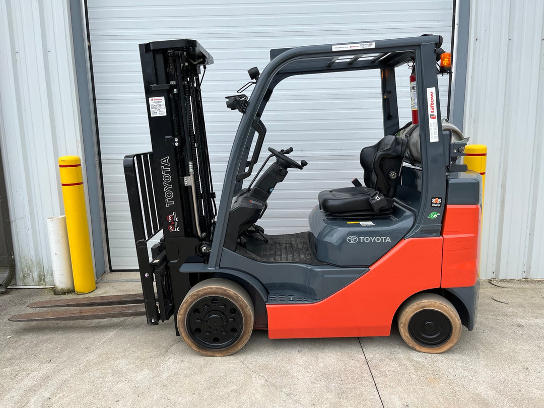 Used forklift for sale in London | 2021 TOYOTA 5,000 LB IC Cushion Forklift | Model: 8FGCU25