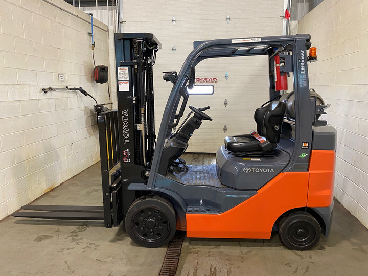 Used forklift for sale in Hamilton | 2021 TOYOTA 5,000 LB IC Cushion Forklift | Model: 8FGCU25