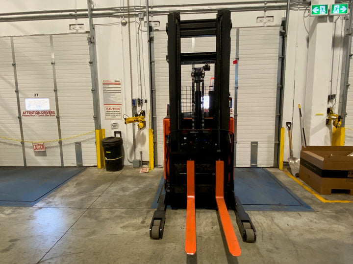 Used forklift for sale in Ajax | 2018 TOYOTA 3,500 LB Electric Reach Truck | Model: 9BR183M241