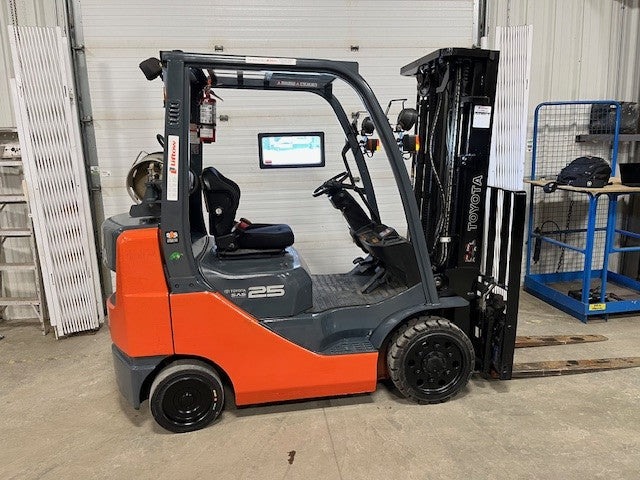 Used forklift for sale in London | 2019 TOYOTA 5,000 LB IC Cushion Forklift | Model: 8FGCU25