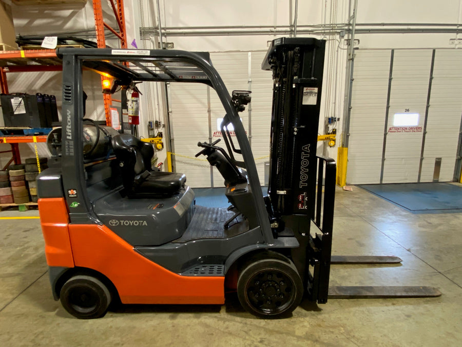 Used forklift for sale in Vaughan | 2021 TOYOTA 5,000 LB IC Cushion Forklift | Model: 8FGCU25