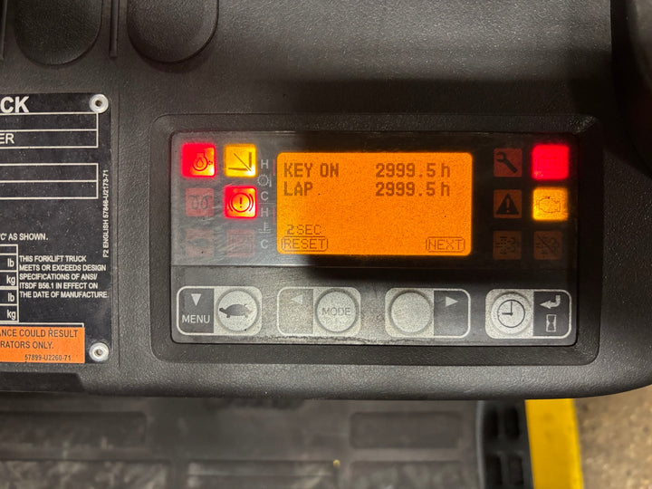 Used forklift for sale in Toronto | 2021 TOYOTA 5,000 LB IC Cushion Forklift | Model: 8FGCU25