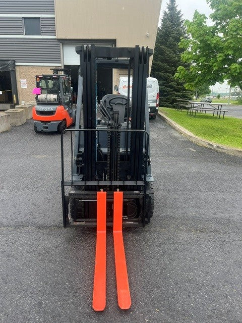 Used forklift for sale in Lachine | 2018 TOYOTA 5,000 LB Electric Cushion Forklift Longbox | Model: 8FBCHU25