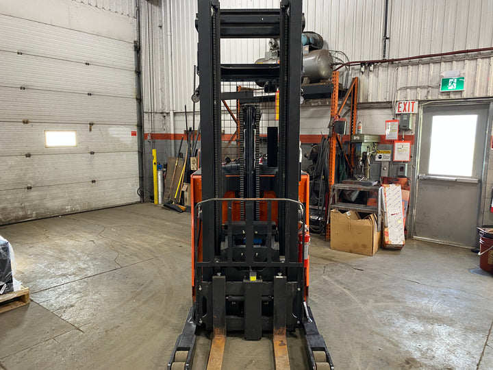 Used forklift for sale in Kitchener | 2019 TOYOTA 3,500 LB Electric Reach Truck | Model: 9BR183M241